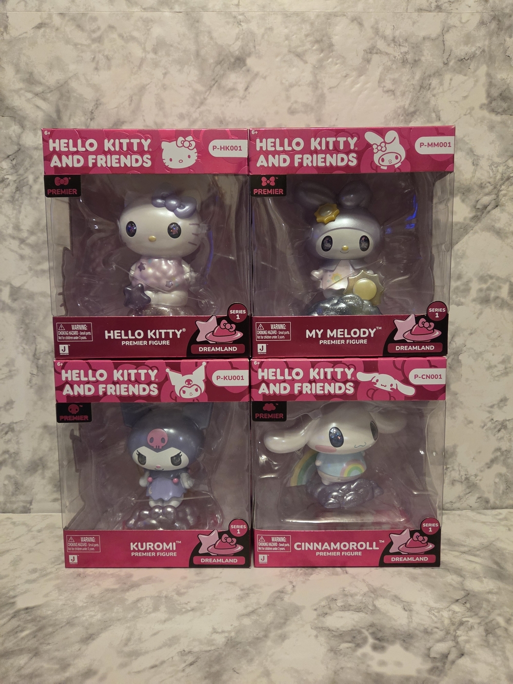 Premier Hello Kitty and Friends Figure Set of 4 - Dreamland Series 1